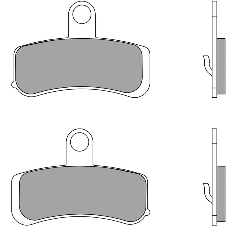 HARLEY DAVIDSON DYNA STREET BOB 1690 (14-16) DELANTERAS BREMBO HARLEY DAVIDSON DYNA STREET BOB 1690 (14-16) DELANTERAS BREMBO